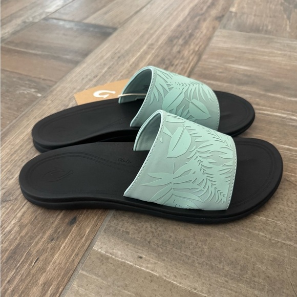 OLUKAI Women's Punua Olu Slides size 11 NWT - Picture 5 of 9
